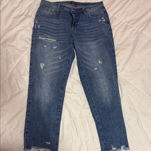 Women's Straight Leg Blue Jeans